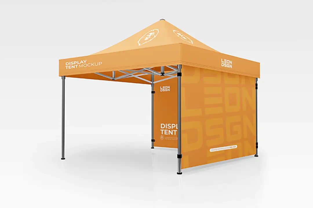 Display Tent Mockup PSD – Mockups creative asset