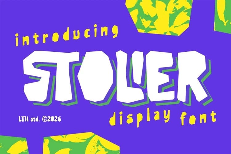 Stolier Ekran Yazı Tipi – Görüntü creative asset