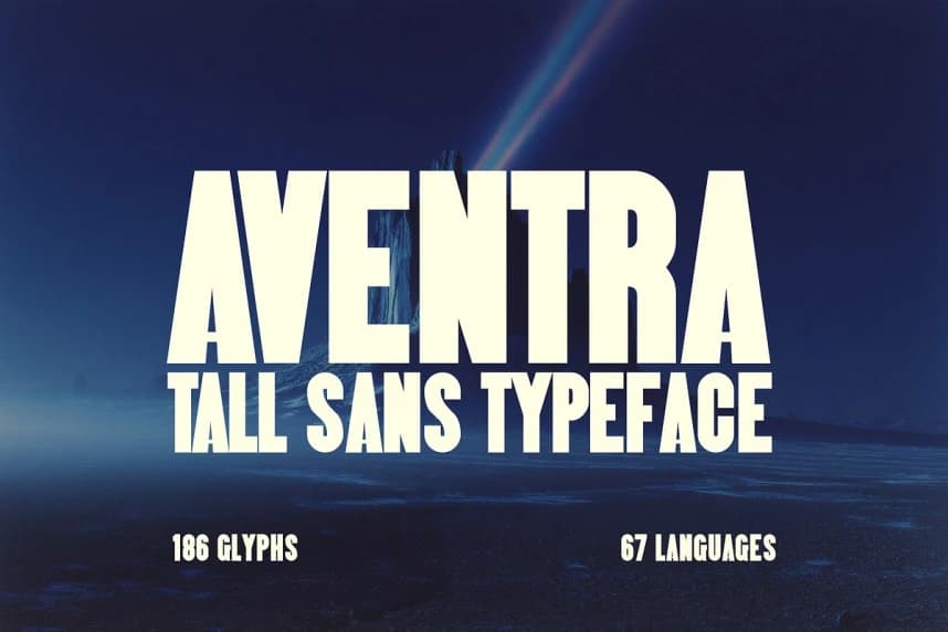 Aventra Font – Görüntü creative asset