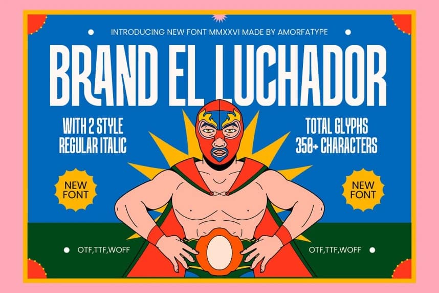 Brandel Luchador Font