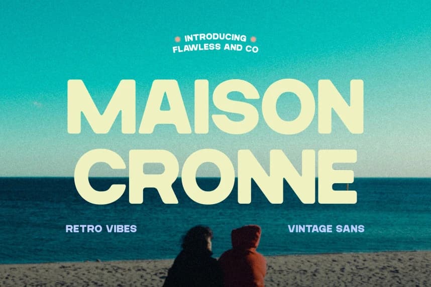 Maison Cronne Font – Görüntü creative asset
