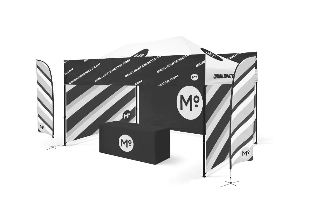 Event Tent Canopy Mockup Sample – Mockups creative asset