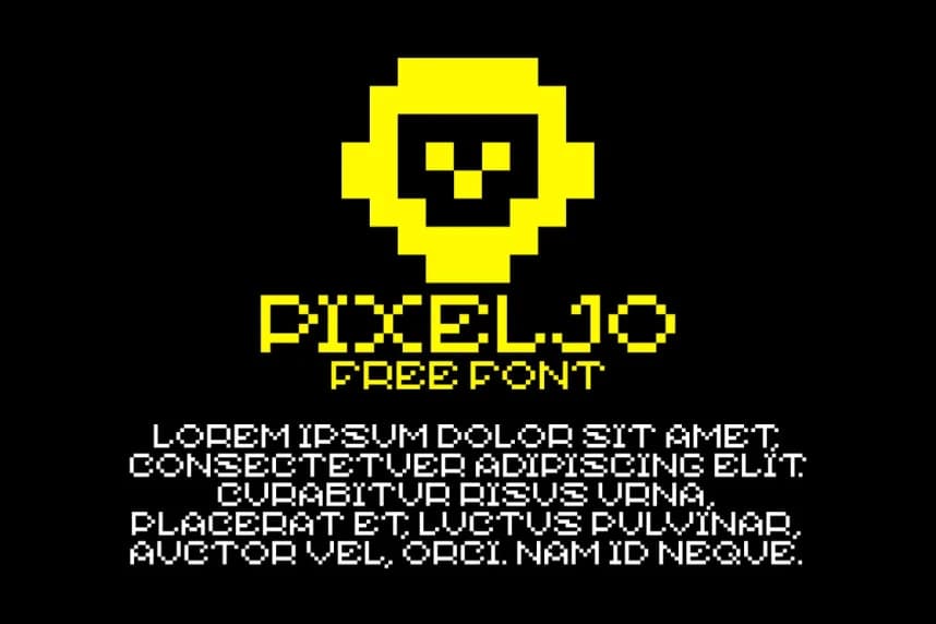 Pixeljo Font – Görüntü creative asset