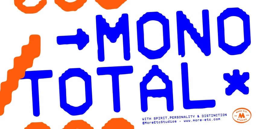 Mono Total Font