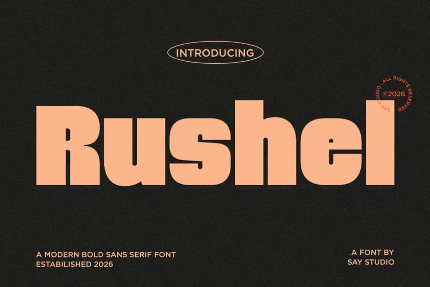 Rushel DEMO Font