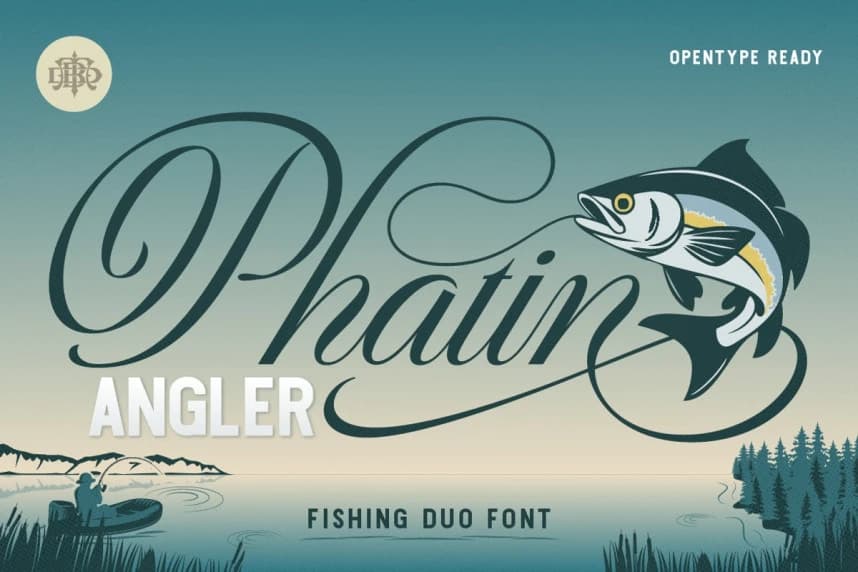 Phatin Angler Font – Görüntü creative asset