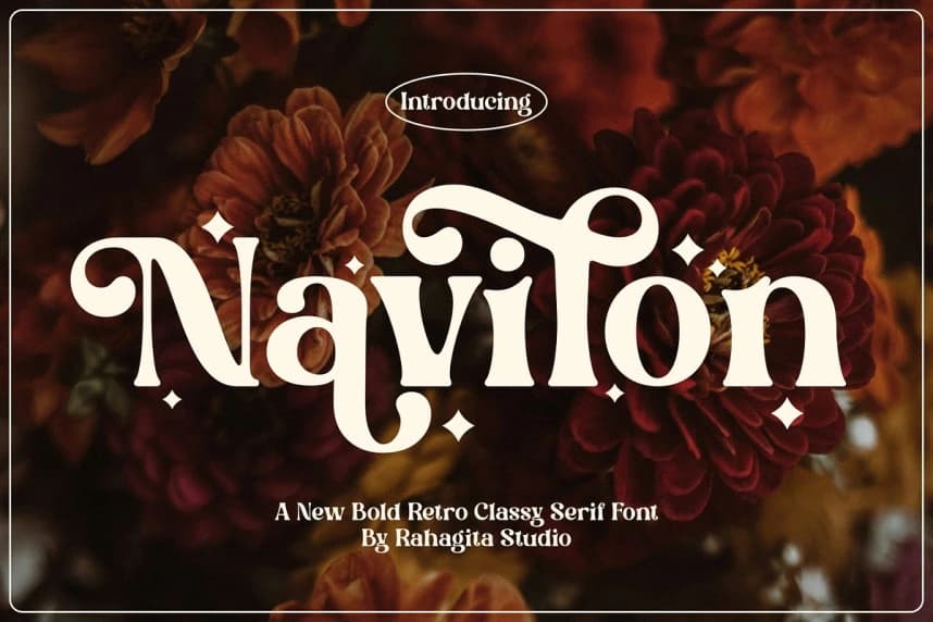 Navilon Yazı Tipi – Görüntü creative asset