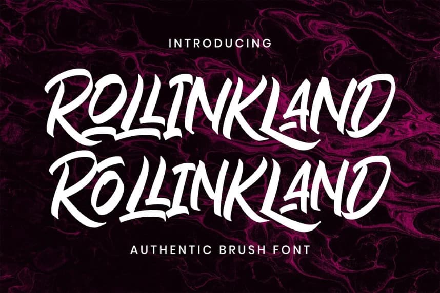Rollinkland Font