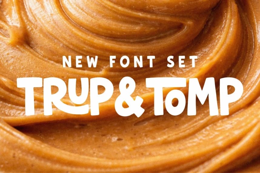 Trup & Tomp Font – Görüntü creative asset