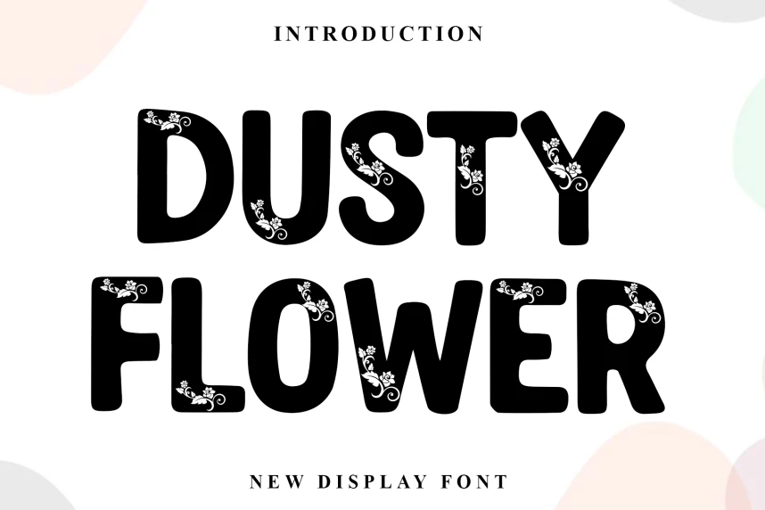 Dusty Flower Script Font