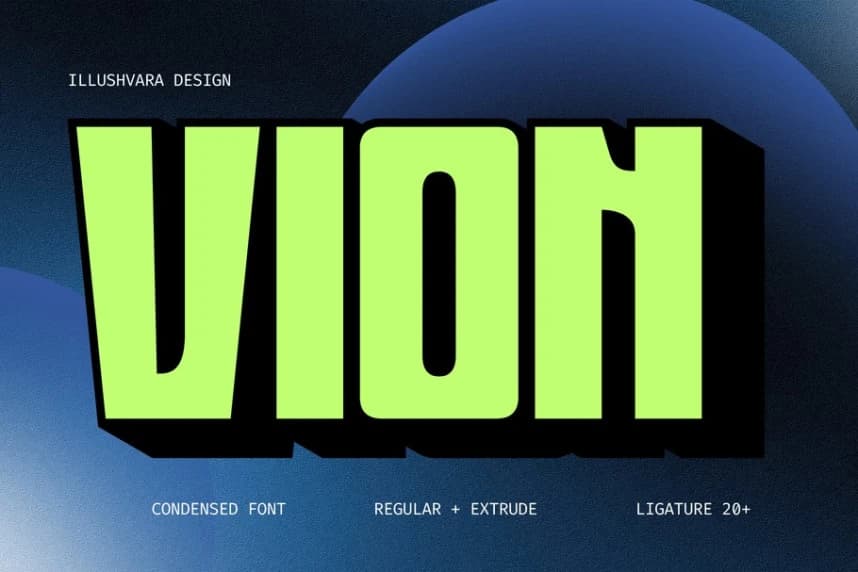 Vion Font – Görüntü creative asset