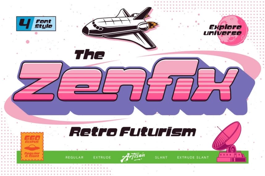 Zenfix Font – Görüntü creative asset