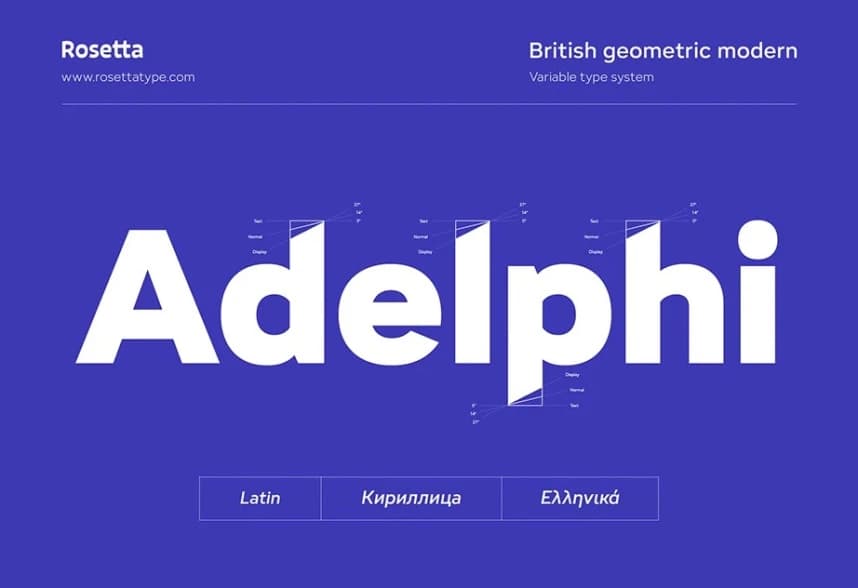 Adelphi Font Family