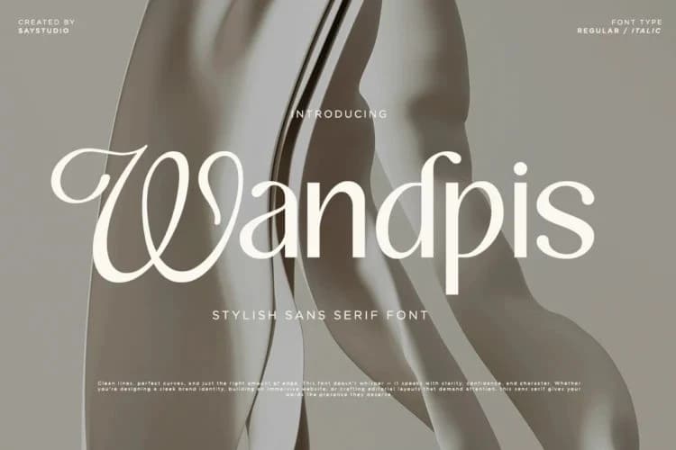 Wandpis Font
