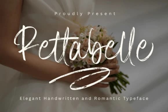 Rettabelle Brush Yazı Tipi – Script creative asset