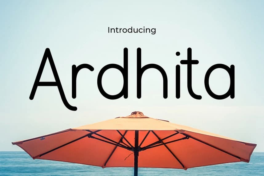 Ardhita Font – Görüntü creative asset