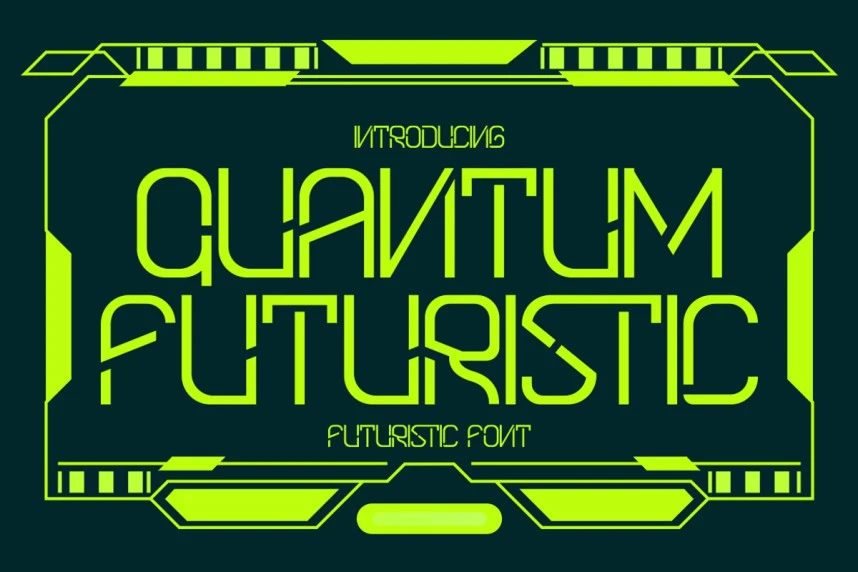Quantum Futuristic Font