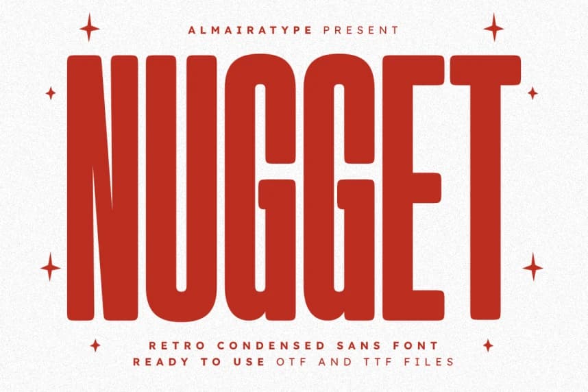 Nugget Font – Sans Serif creative asset