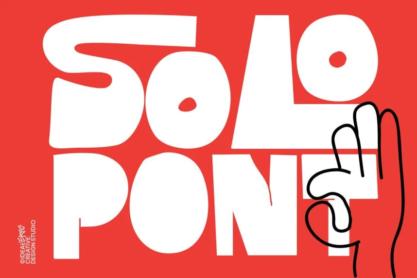 Solo Pont – DEMO Yazı Tipi – Görüntü creative asset