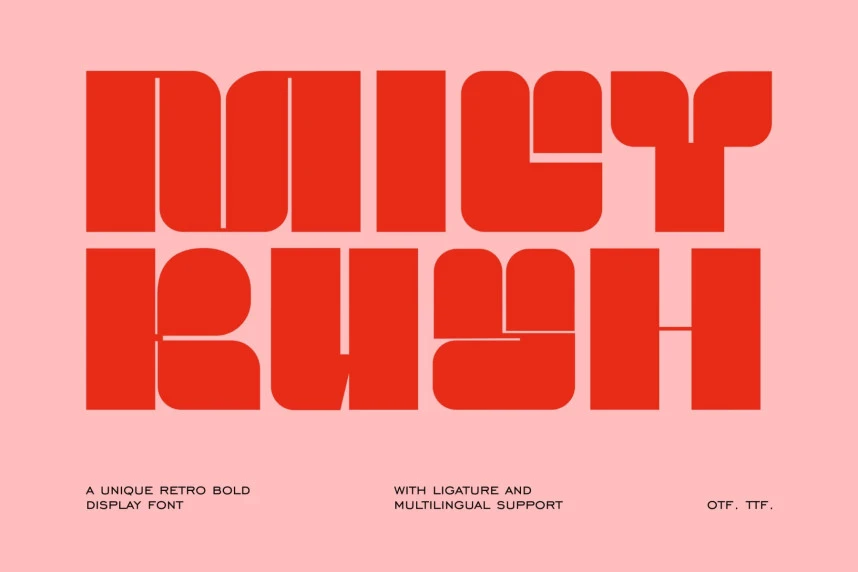 Mict Rush Font