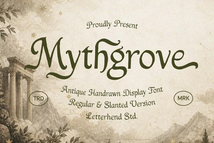 Mythgrove Yazı Tipi – Görüntü creative asset