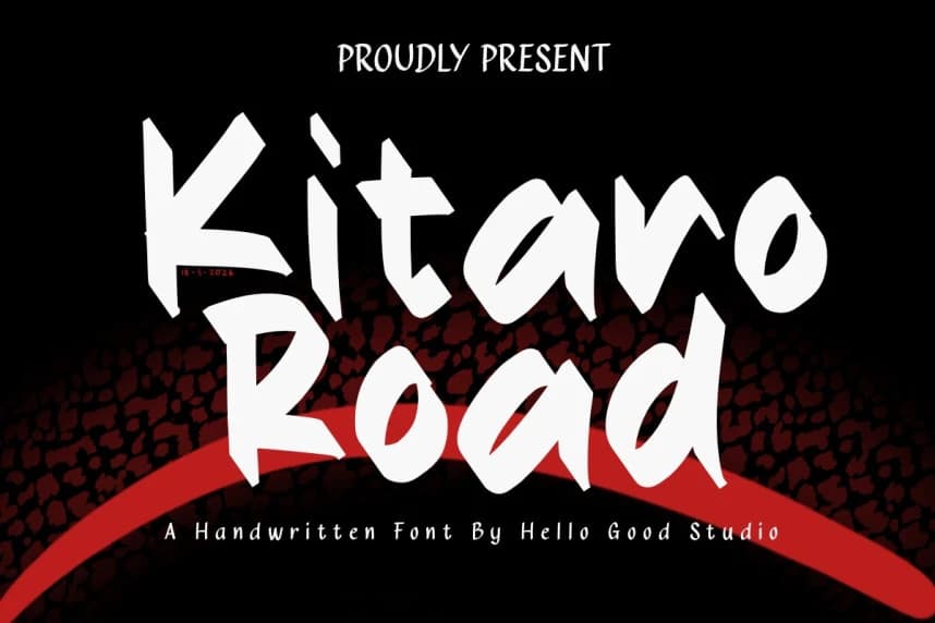 Kitaro Road Font – Görüntü creative asset