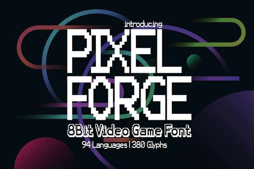 Pixel Forge Yazı Tipi