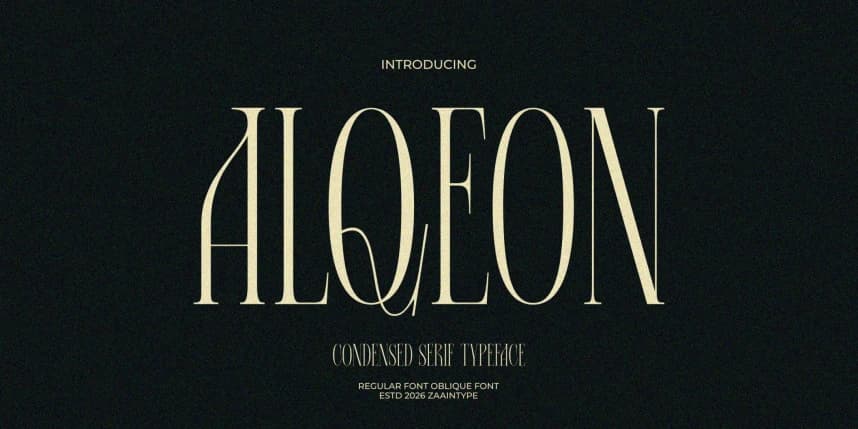 Alqeon Font
