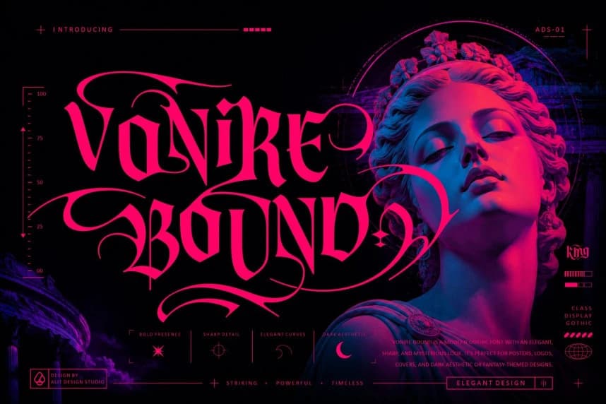 Vonire Bound Font – Görüntü creative asset