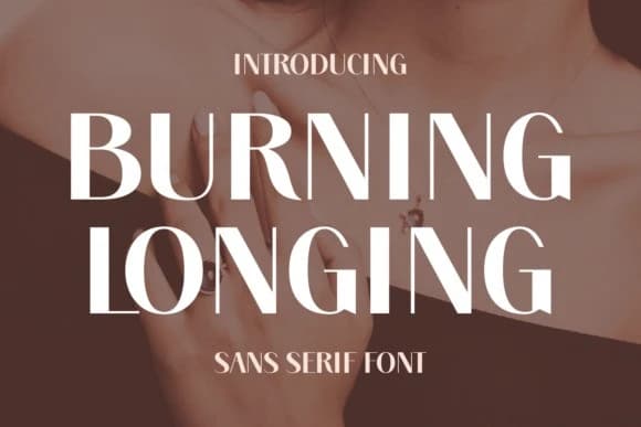 Burning Longing Font