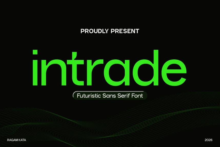 Intrade Sans Serif Font