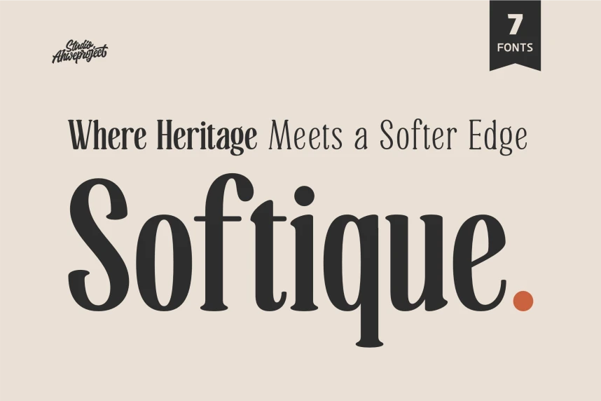 Softique Font Family