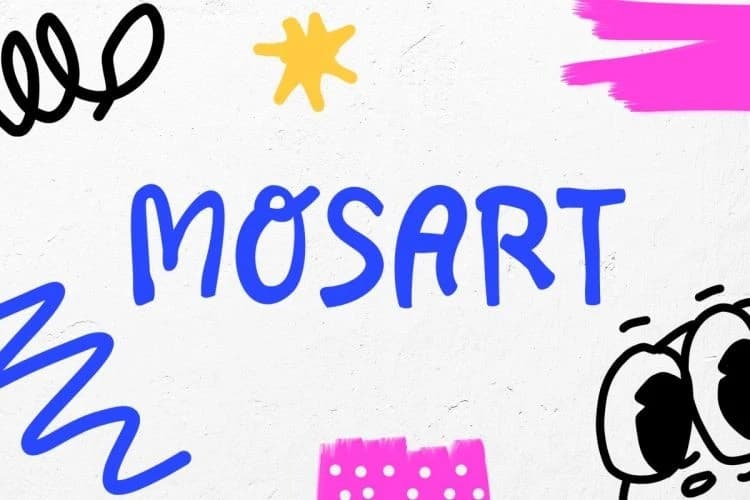 Mosart Neşeli Yazı Tipi – Görüntü creative asset