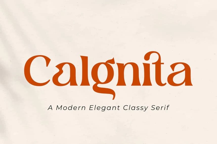 Calgnita Font