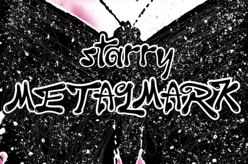Starry Metalmark Font – Görüntü creative asset