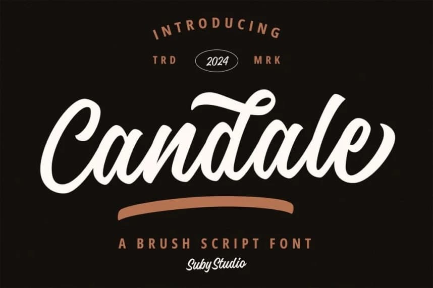 Candale Script Font – Script creative asset