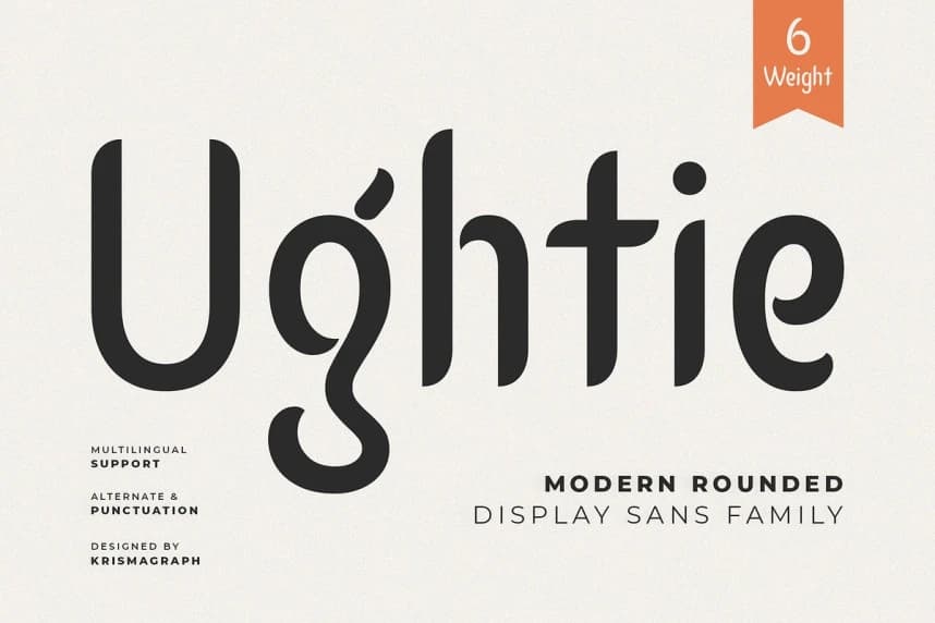 Ughtie Font
