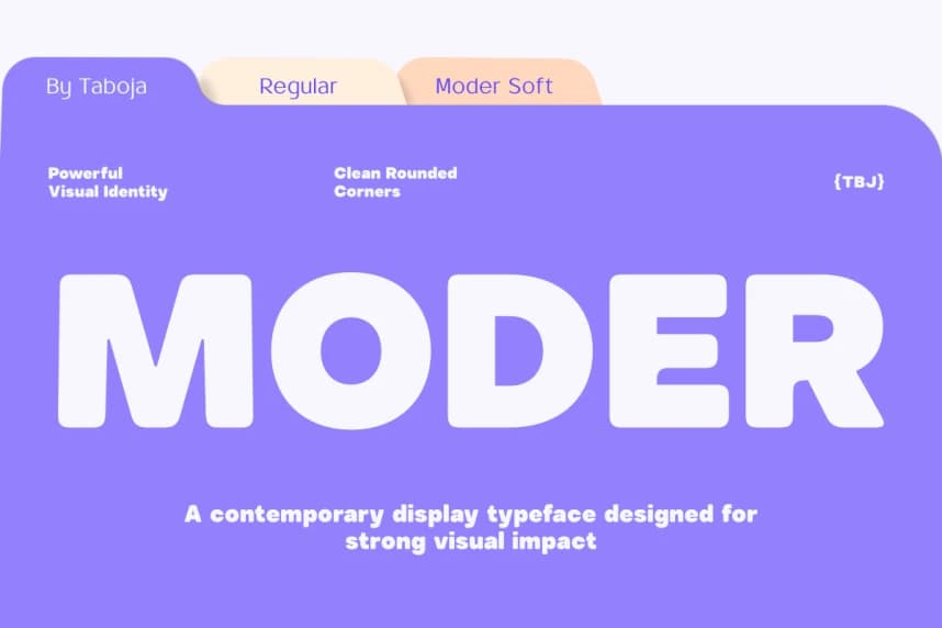 Moder Font