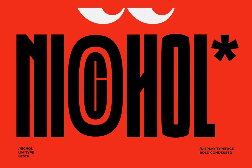 Nichol – Condensed Font