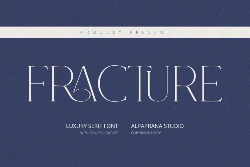 Fracture – Serif Font