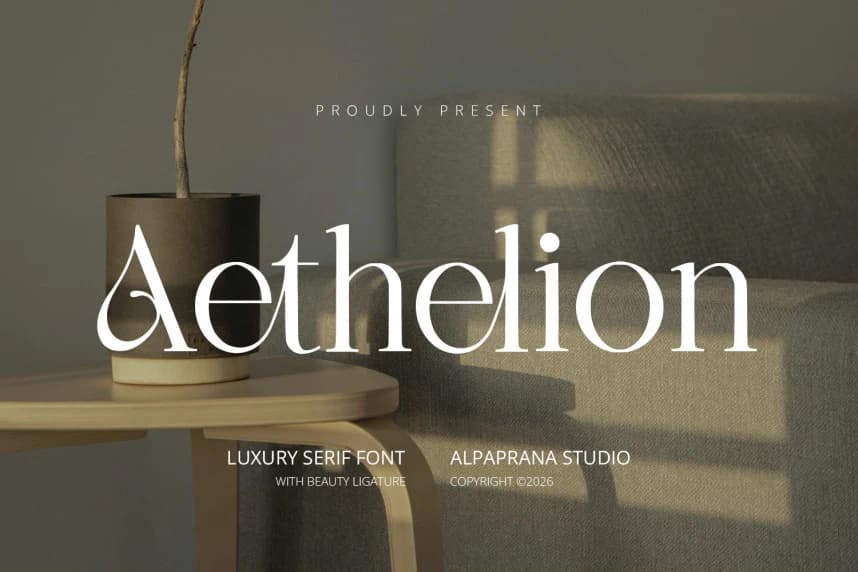 Aethelion – Serif Font