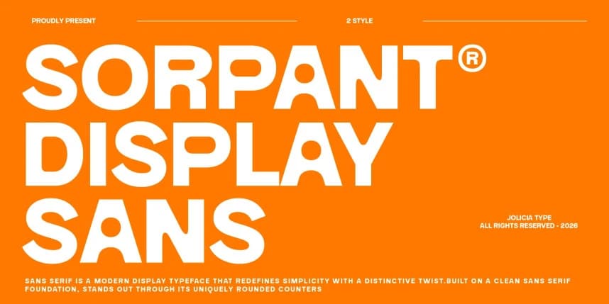 Sorpant Font – Görüntü creative asset
