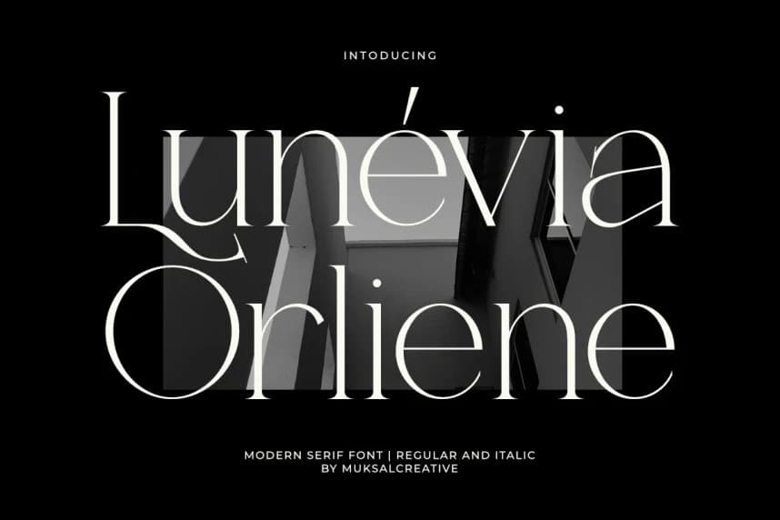 Lunévia Orliene Font