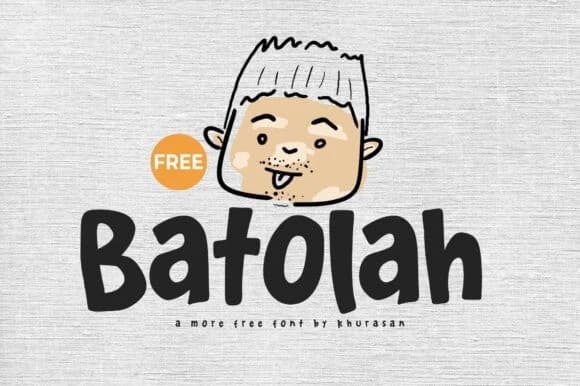 Batolah Playful Font