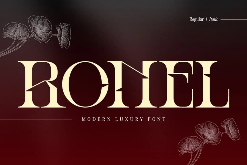 Ronel Luxury Font