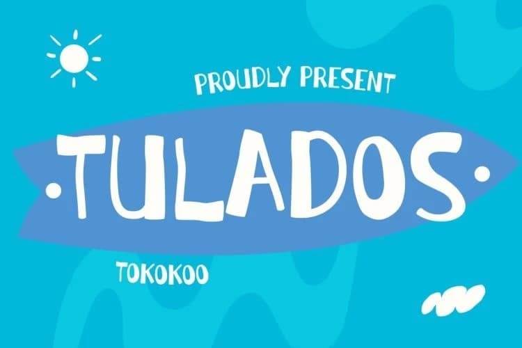 Tulados Neşeli Yazı Tipi – Görüntü creative asset