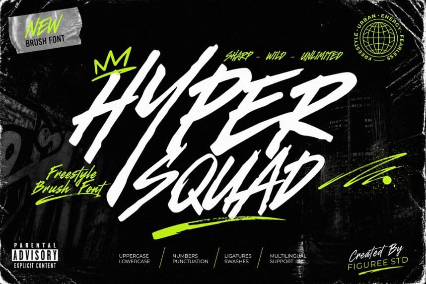 Hyper Squad Font