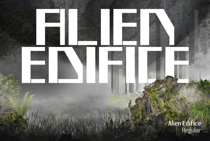 Alien Edifice Font Family