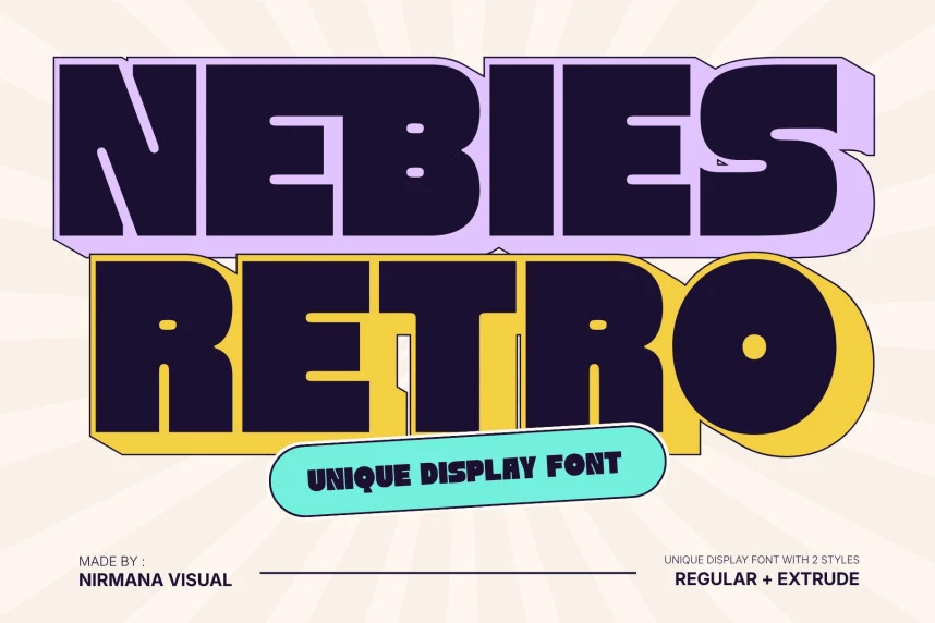 Nebies Retro Font