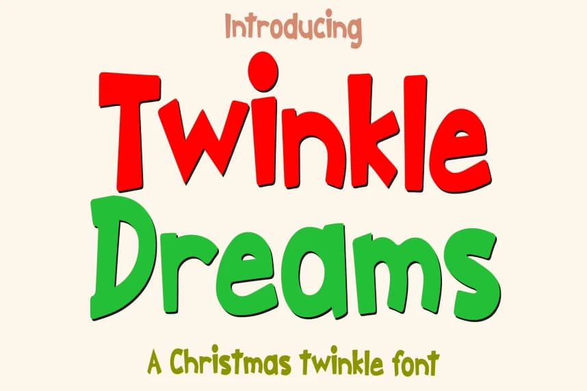 Twinkle Dreams Script Font